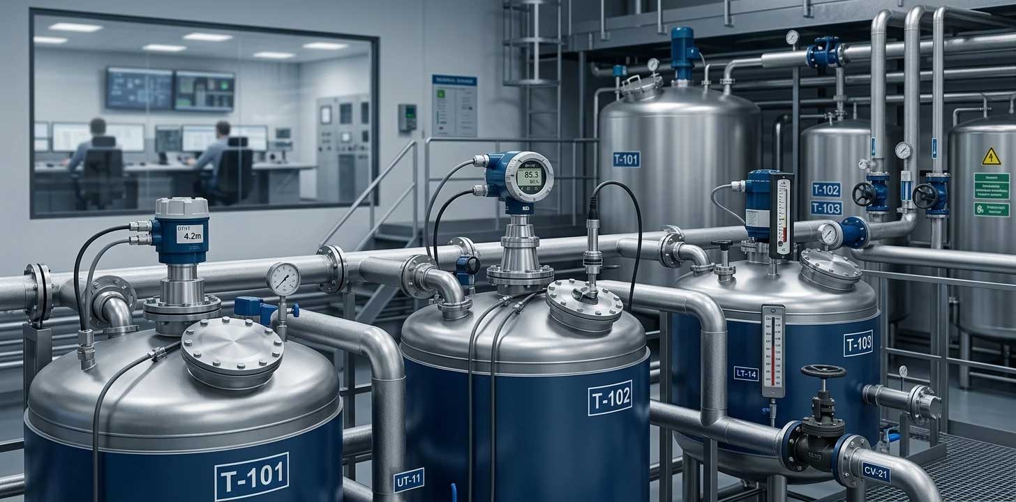اندازه‌گیری سطح در ابزار دقیق