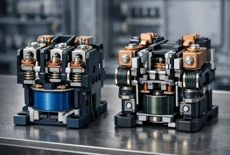 مقایسه کنتاکتور AC و DC