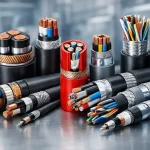 انواع کابل برق صنعتی و کاربرد هرکدام