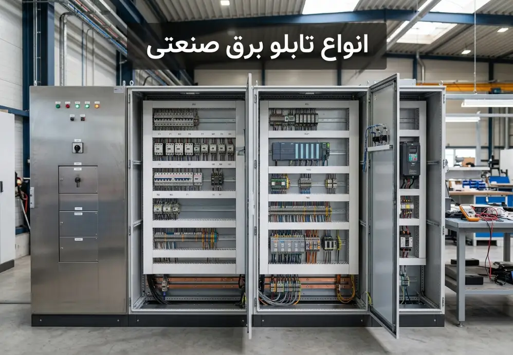 انواع تابلو برق صنعتی