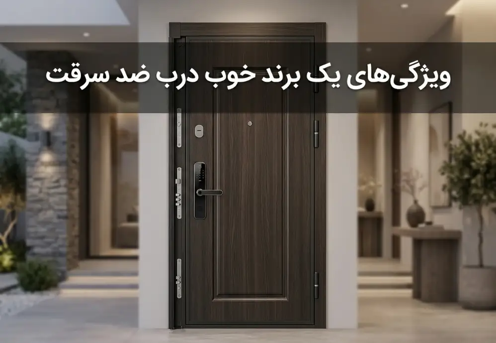 ویژگی‌های یک برند خوب درب ضد سرقت