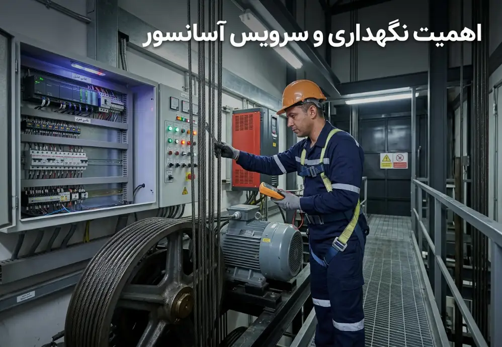 اهمیت نگهداری و سرویس آسانسور