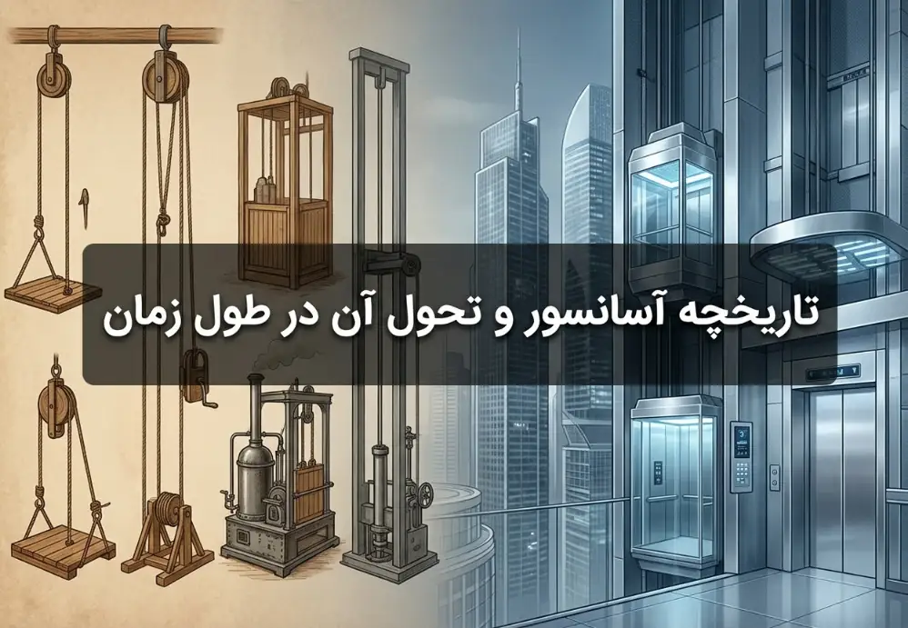 تاریخچه آسانسور و تحول آن در طول زمان