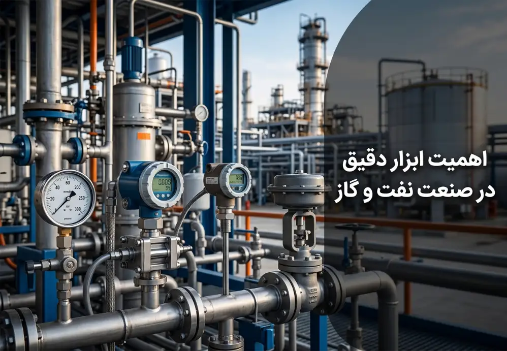 اهمیت ابزار دقیق در صنعت نفت و گاز