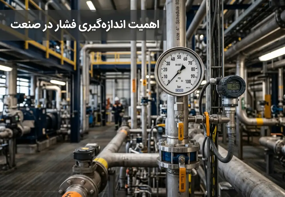 اهمیت اندازه‌گیری فشار در صنعت