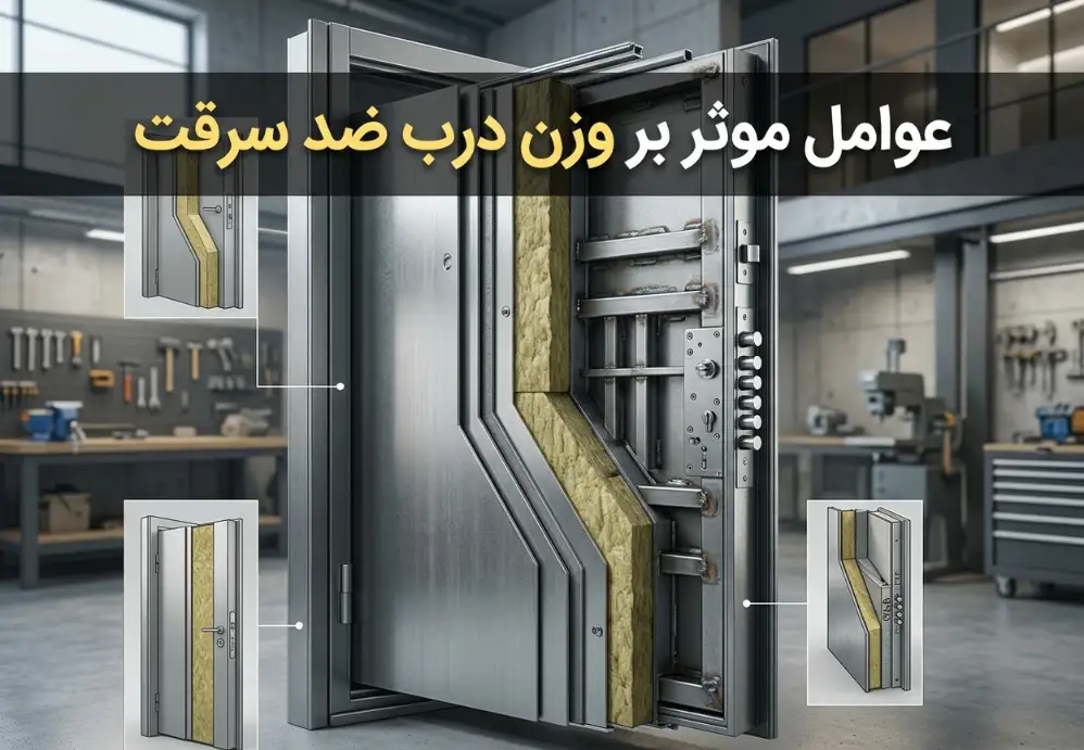 عوامل موثر بر وزن درب ضد سرقت