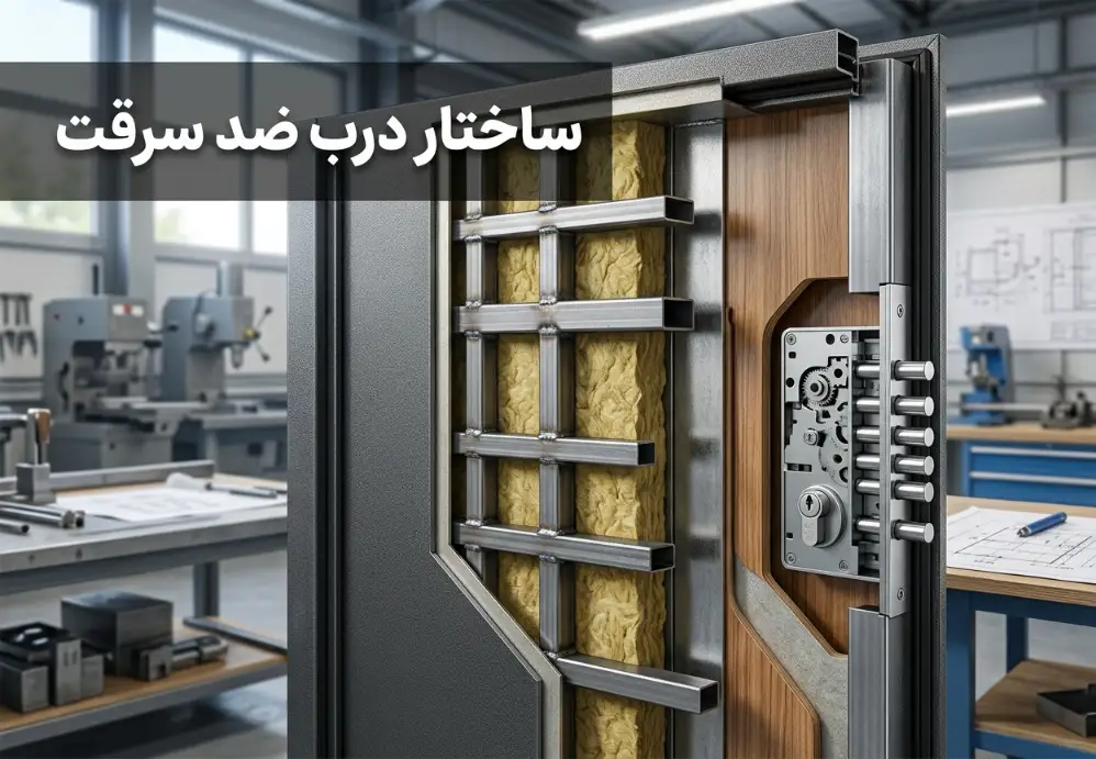 ساختار درب ضد سرقت