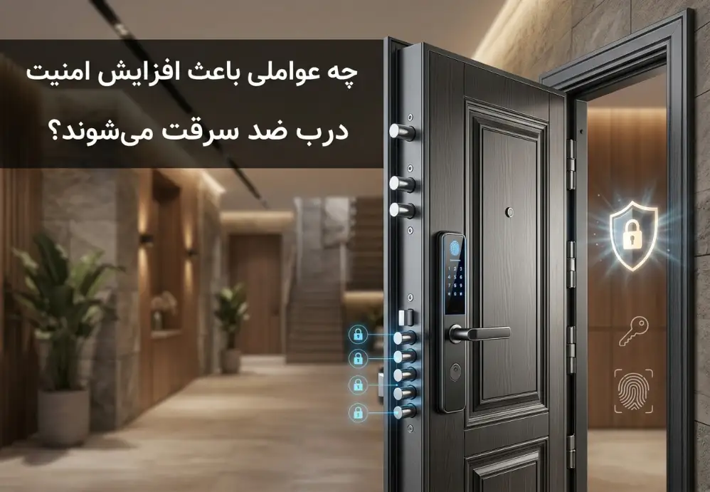 عوامل موثر در افزایش امنیت درب ضد سرقت