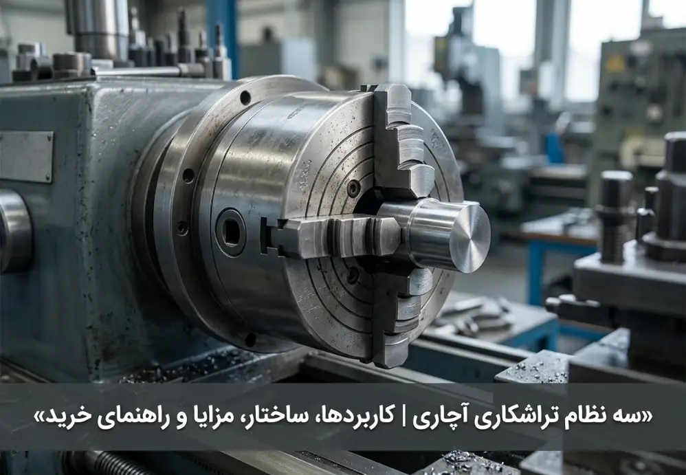 سه نظام تراشکاری آچاری